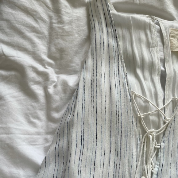 TJD lace up front romper - Picture 5 of 7